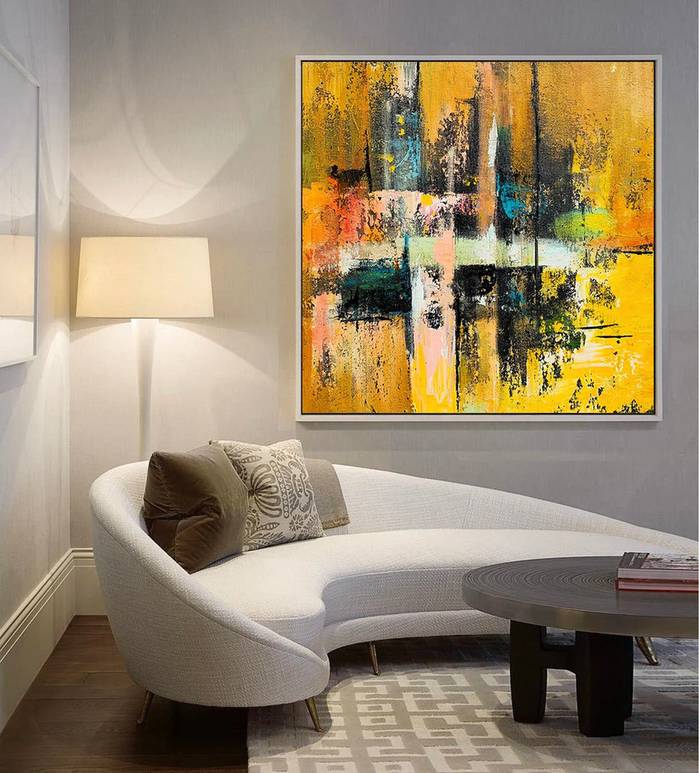 White Modern You Abstract Canvas Wall Art 5W5FU wall art